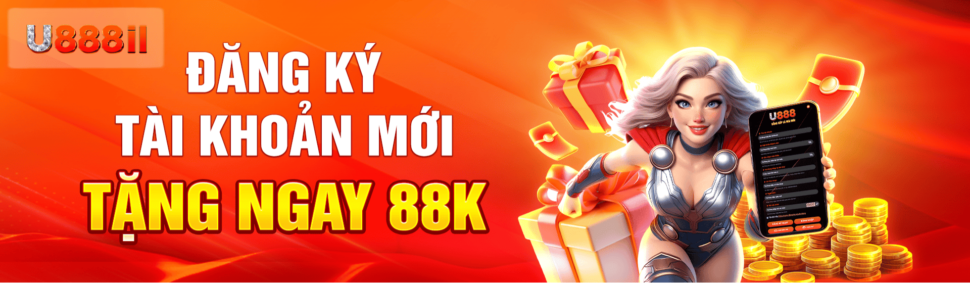 đăng ký u888 nhận 88k
