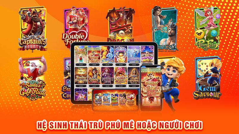 hệ sinh thái trù phú mê hoặc người chơi