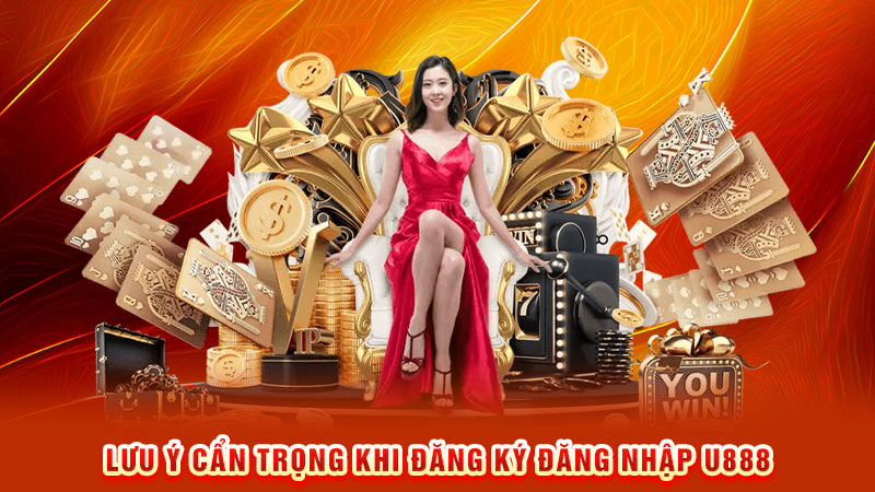 lưu ý cẩn trọng khi đăng ký đăng nhập u888