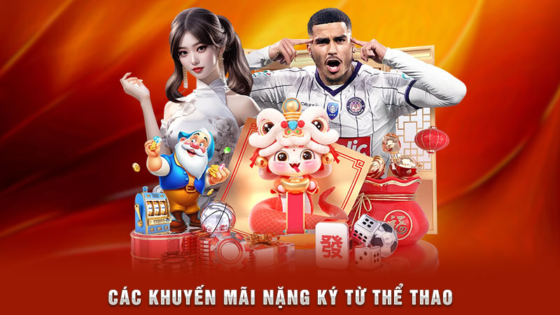 các khuyến mãi nặng ký từ thể thao