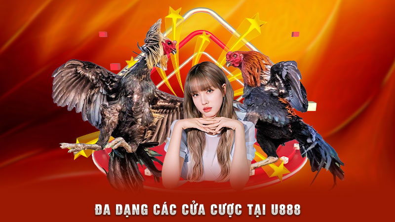 đa dạng các cửa cược tại u888